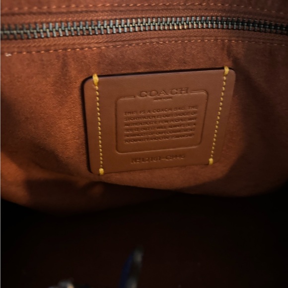 Large Coach Tote UEC
Brown with Blue - Picture 5 of 11